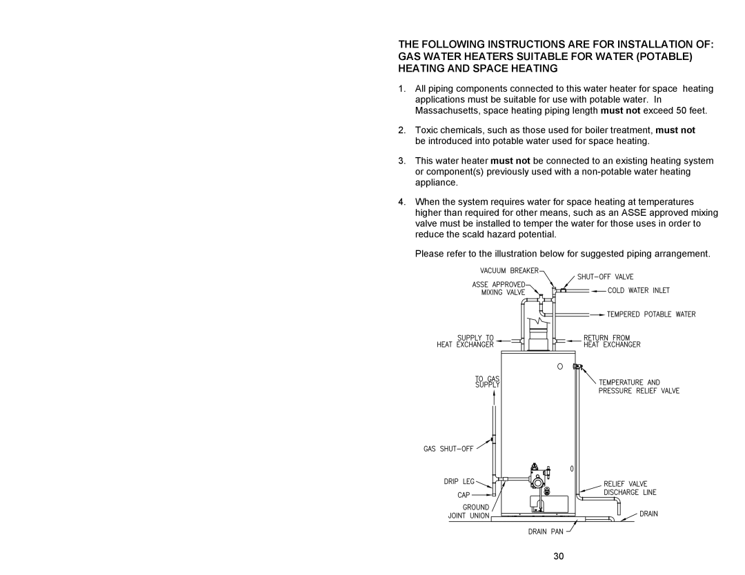 Honeywell 238-47969-00A, Gas Water Heater instruction manual 