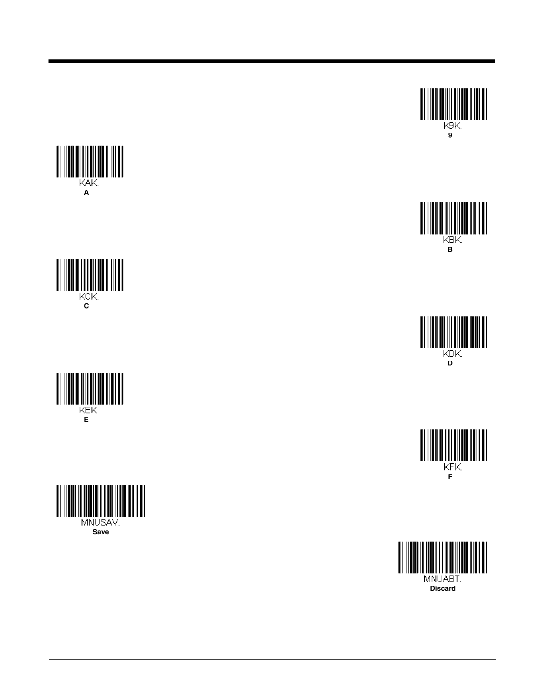 Honeywell 2700 manual Save Discard 