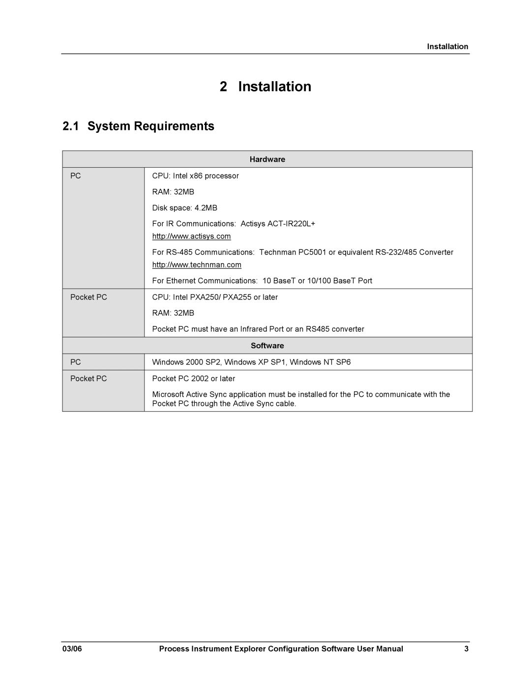 Honeywell 51-52-25-131 user manual Installation, System Requirements 