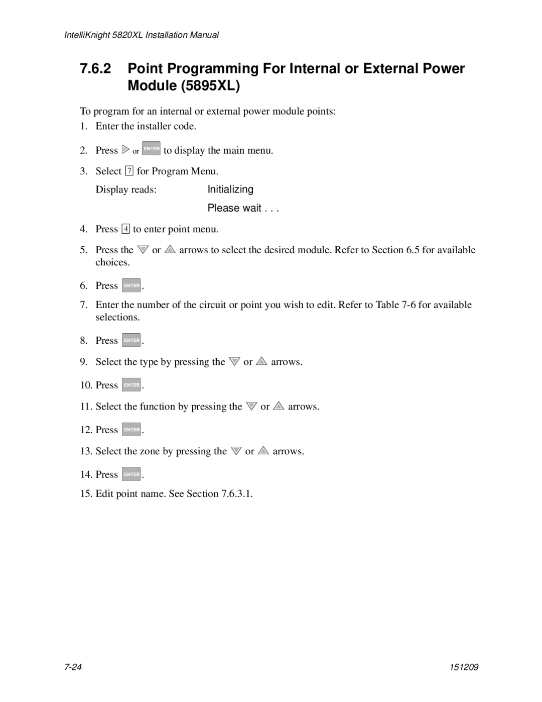 Honeywell manual IntelliKnight 5820XL Installation Manual 