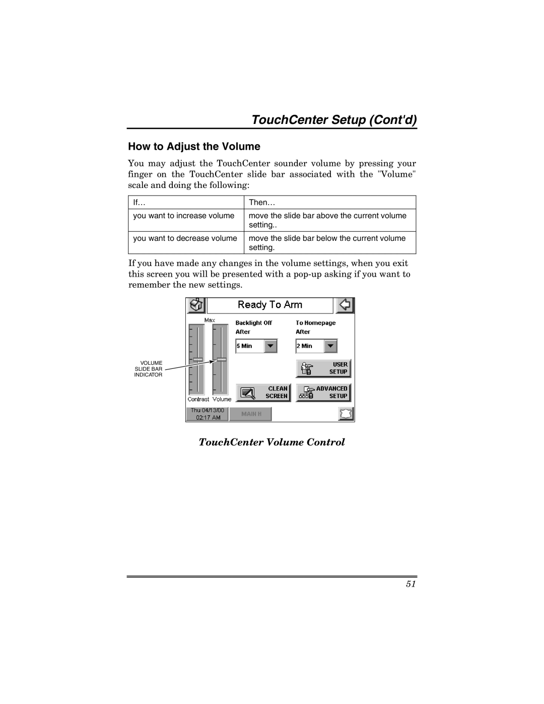 Honeywell 6271V manual How to Adjust the Volume 