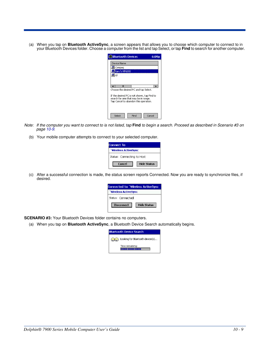 Honeywell manual Dolphin 7900 Series Mobile Computer User’s Guide 