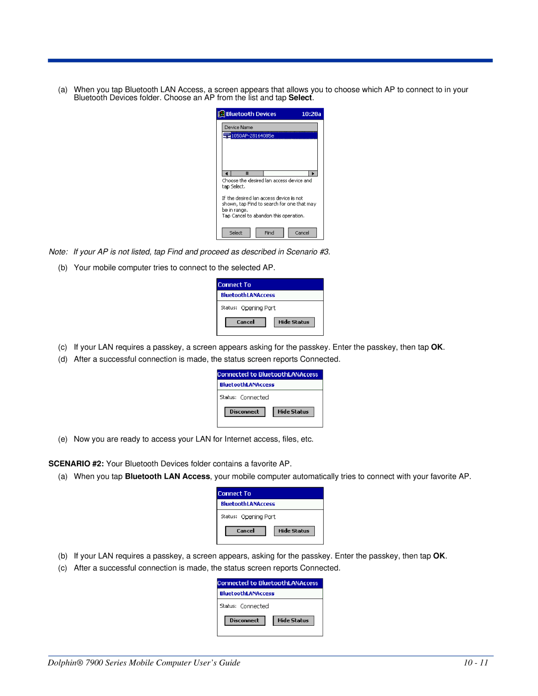 Honeywell manual Dolphin 7900 Series Mobile Computer User’s Guide 