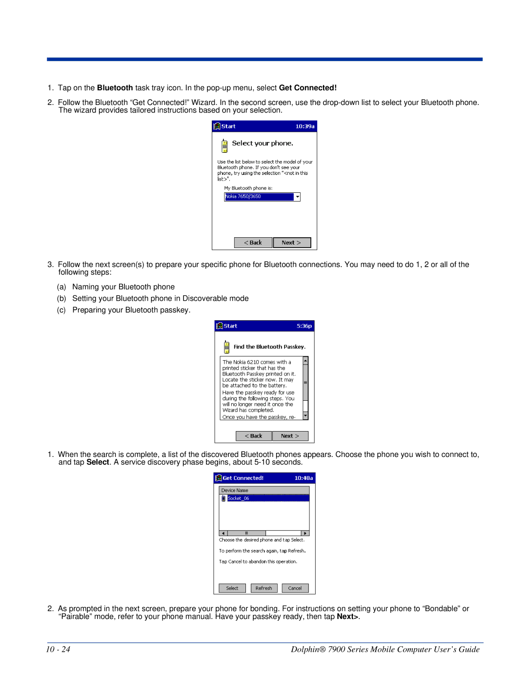 Honeywell manual Dolphin 7900 Series Mobile Computer User’s Guide 