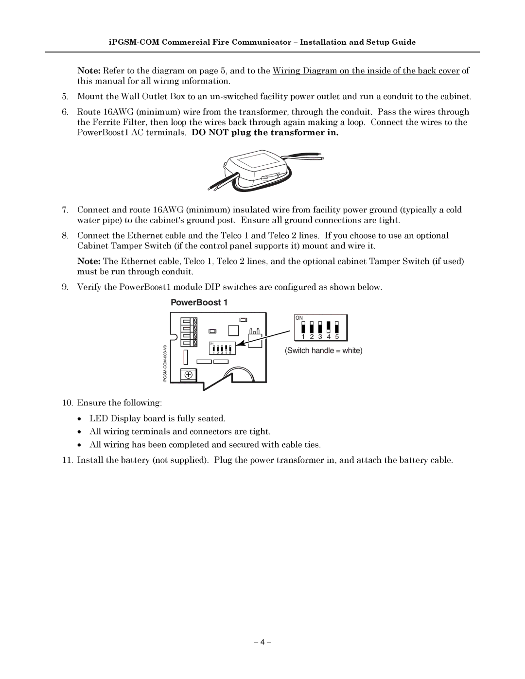 Honeywell 800-04433V1 manual PowerBoost 