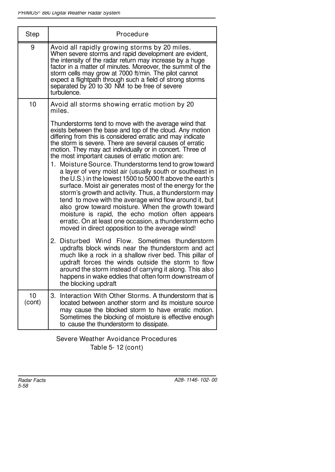 Honeywell 880 manual 10 3. Interaction With Other Storms. a thunderstorm that is 