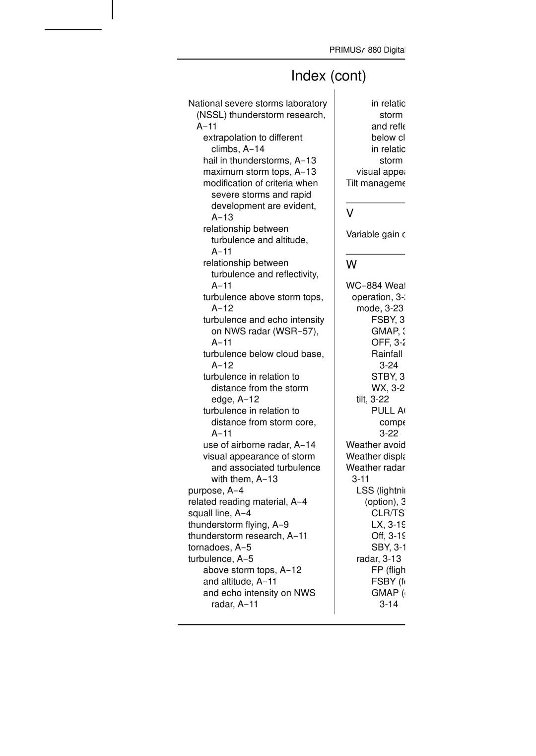 Honeywell 880 manual Index--5 