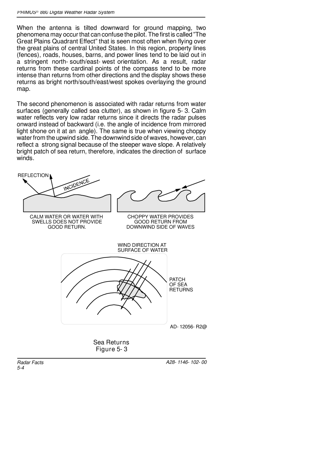 Honeywell 880 manual Sea Returns 