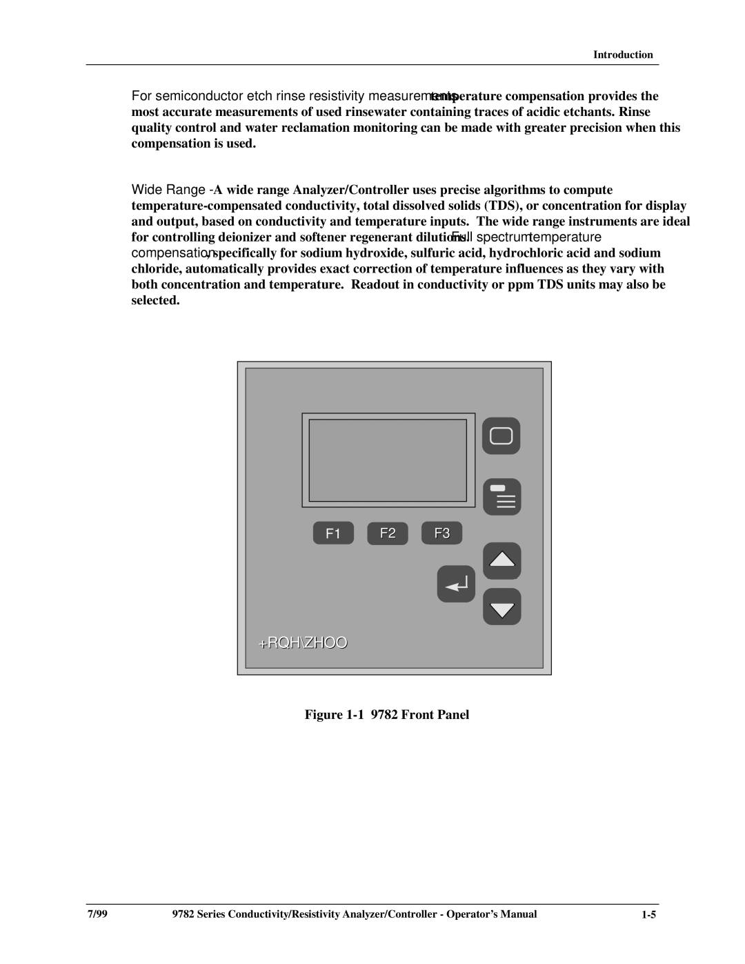 Honeywell 9782 Series manual +Rqh\Zhoo 