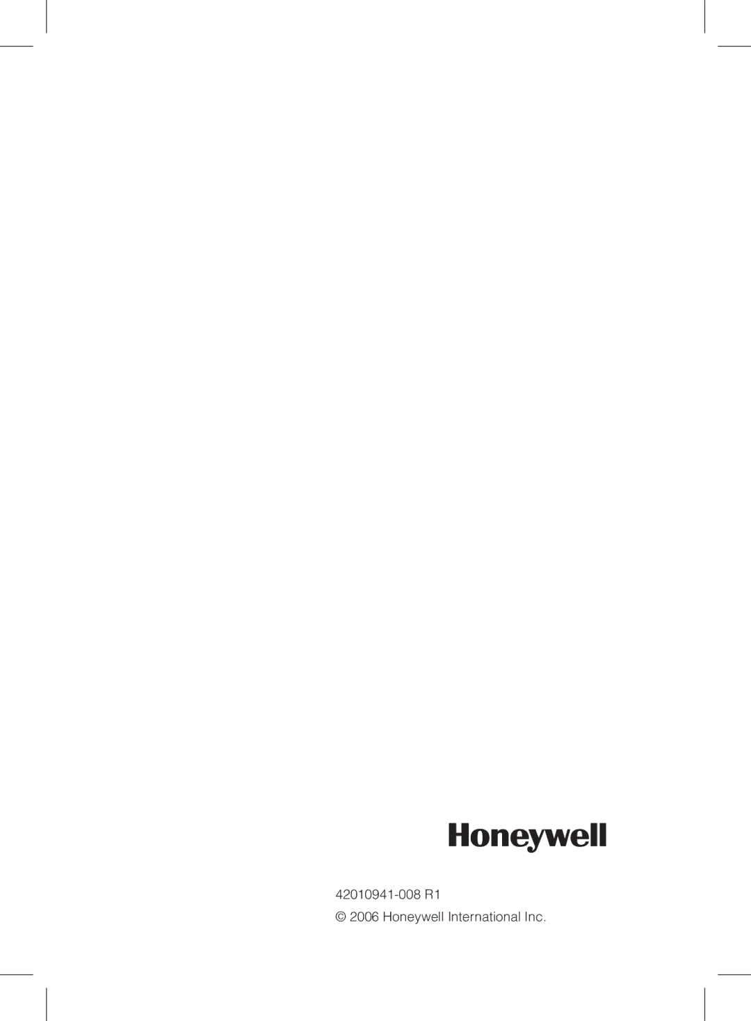 Honeywell CMR707A1049 manual 42010941-008 R1 Honeywell International Inc 