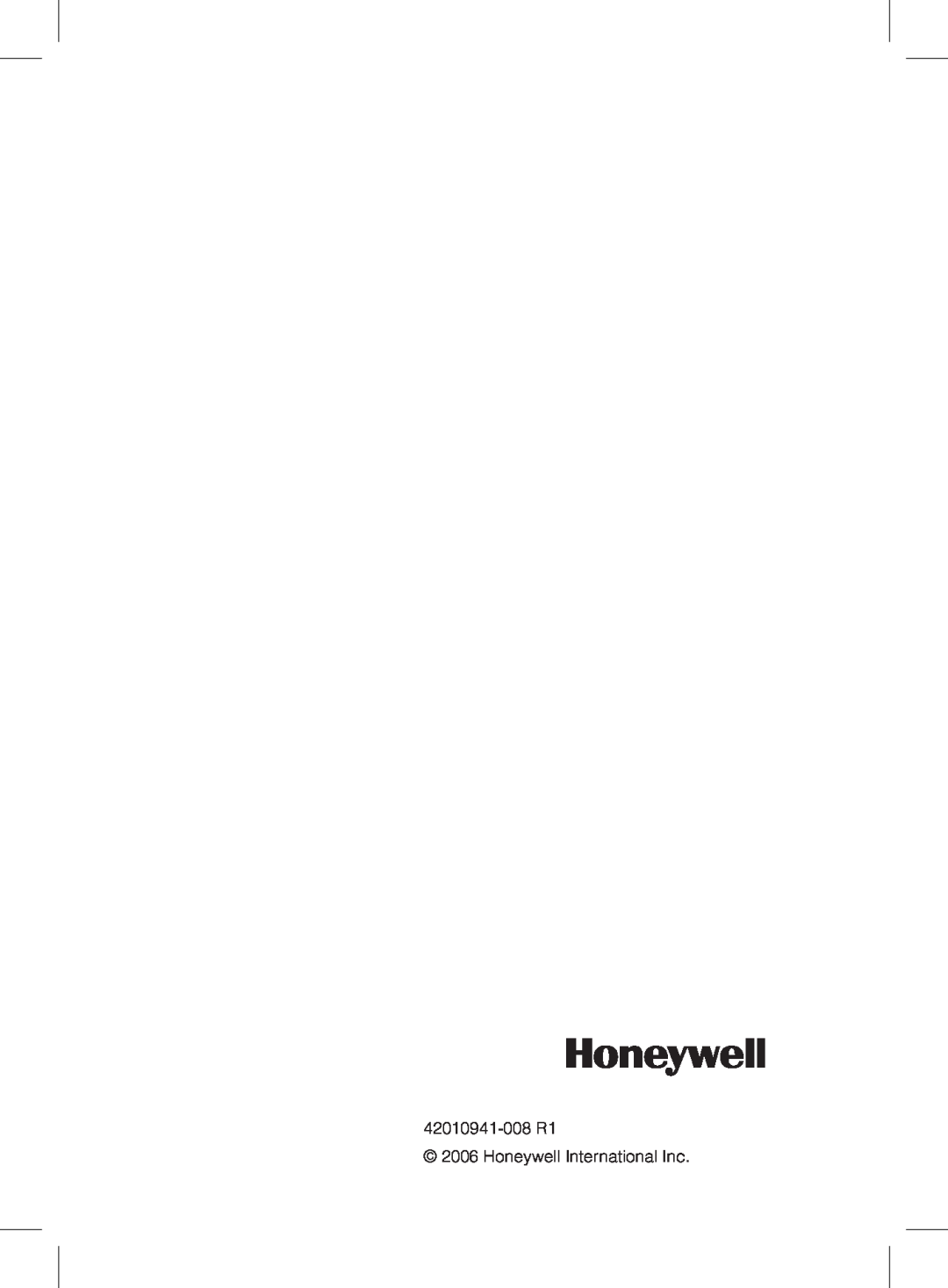 Honeywell CMR707A1049 manual 42010941-008 R1 2006 Honeywell International Inc 