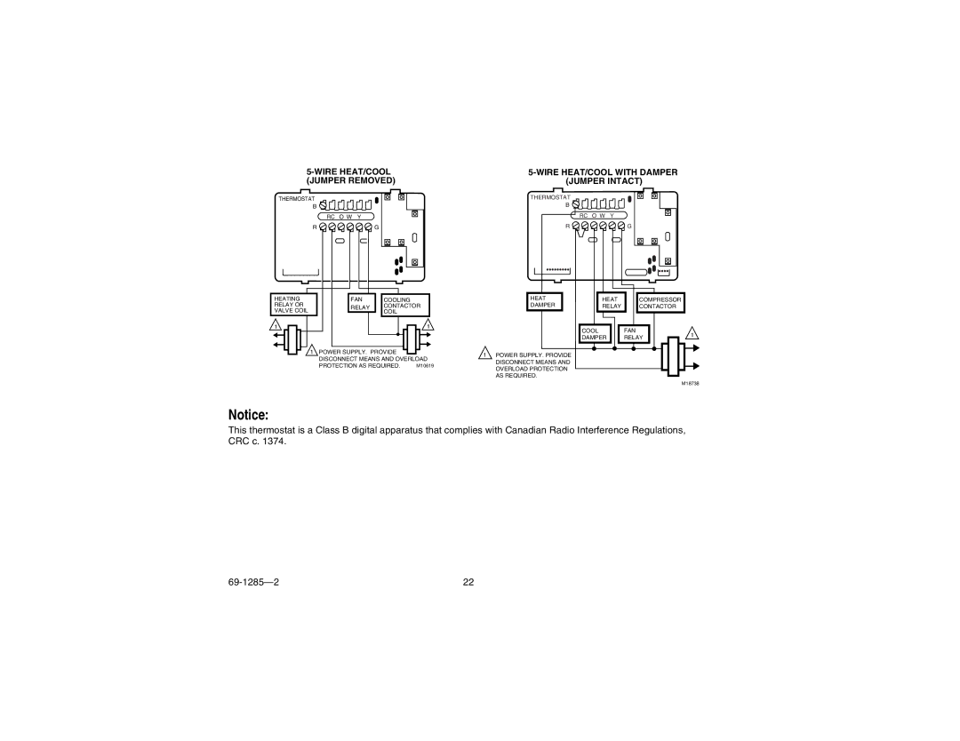 Honeywell CT3650 manual Wire HEAT/COOL 