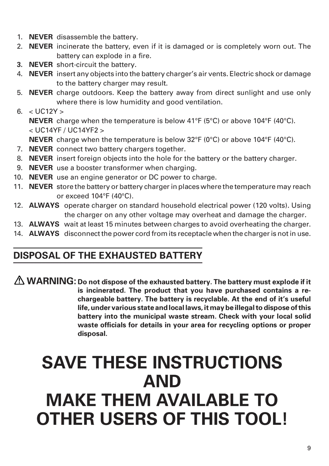 Honeywell DN 10DY instruction manual Disposal of the Exhausted Battery 