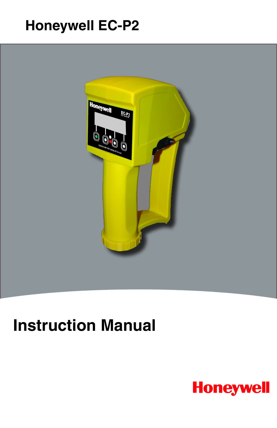 Honeywell instruction manual Honeywell EC-P2 