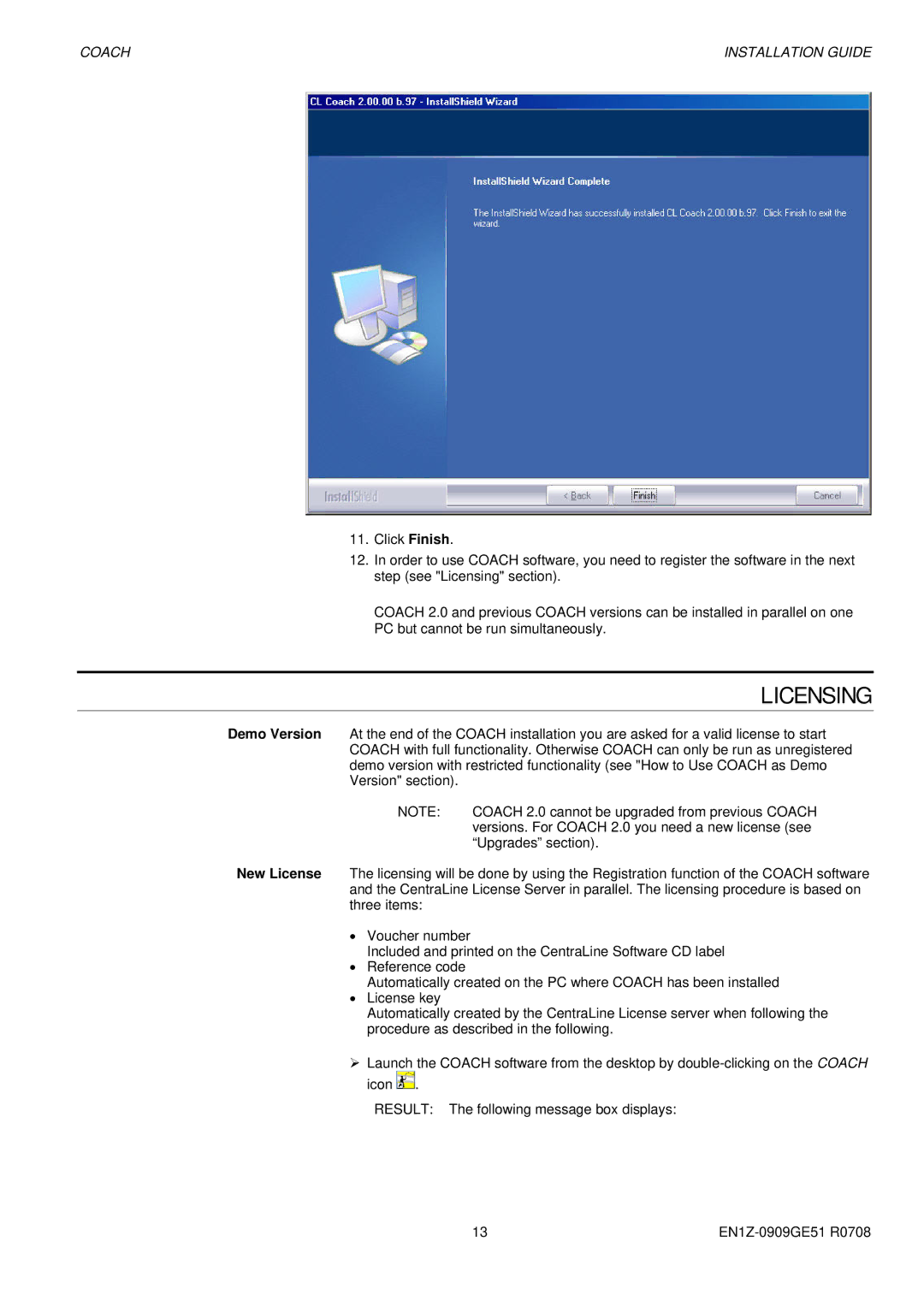 Honeywell EN1Z0909GE51 R0708 manual Licensing 