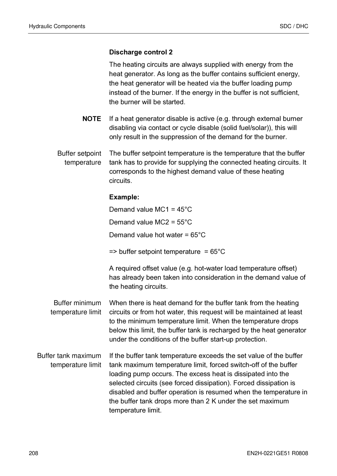 Honeywell EN2H-0221GE51 R0808 service manual Example 