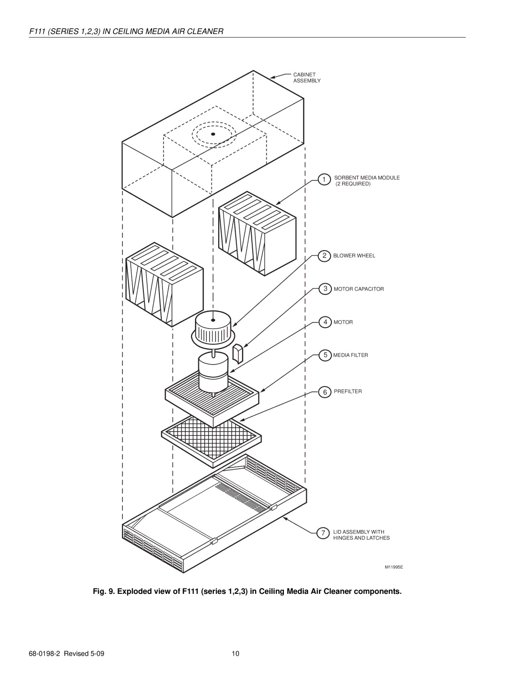 Honeywell F111 Series 3 specifications M11995E 