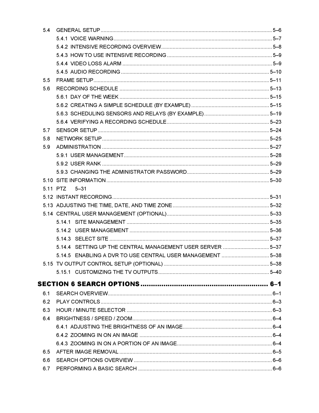 Honeywell FUSION user manual Search Options, Scheduling Sensors and Relays by Example 