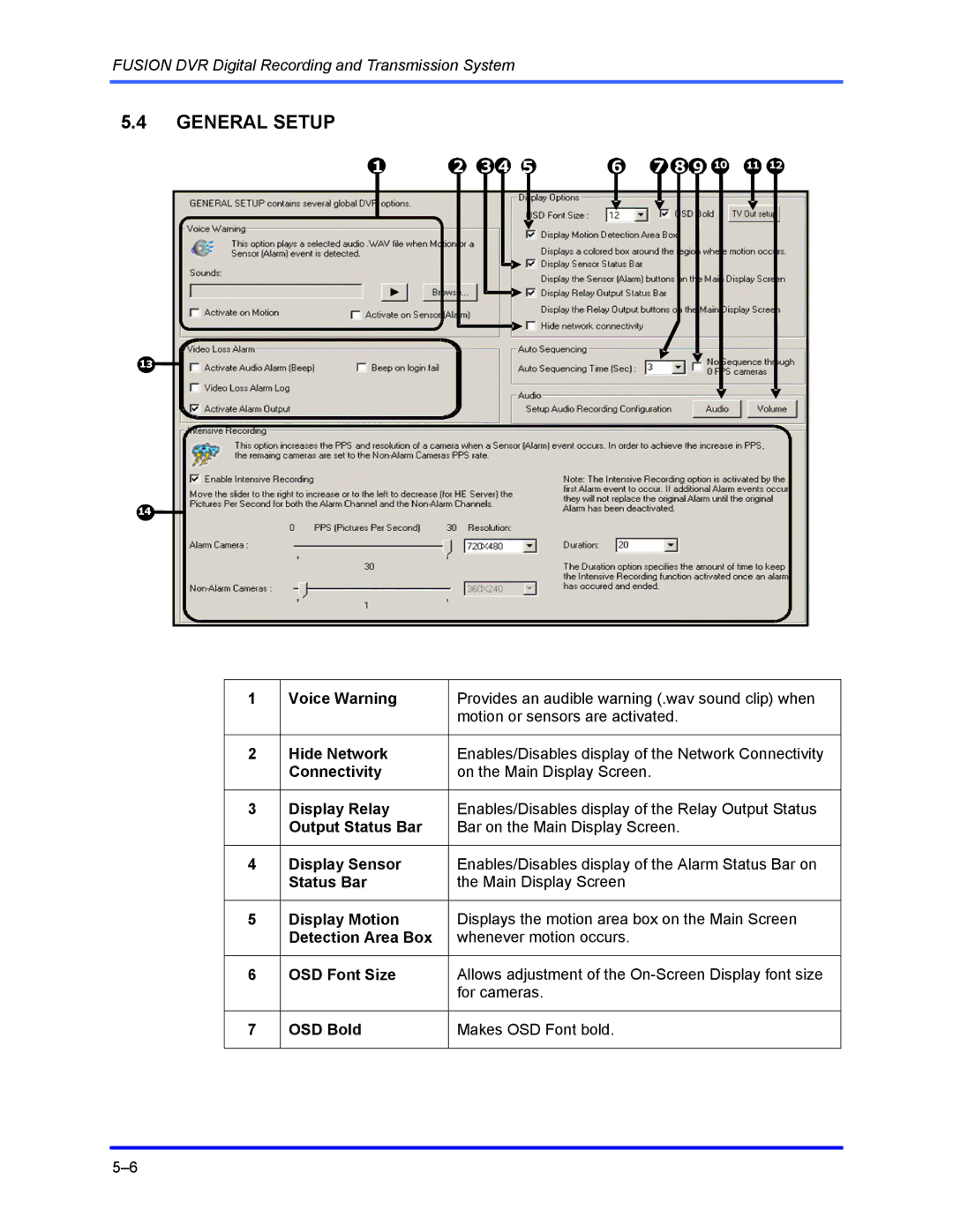 Honeywell FUSION user manual General Setup 