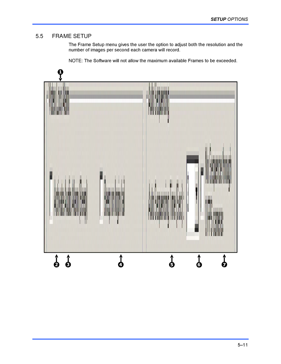 Honeywell FUSION user manual Frame Setup 