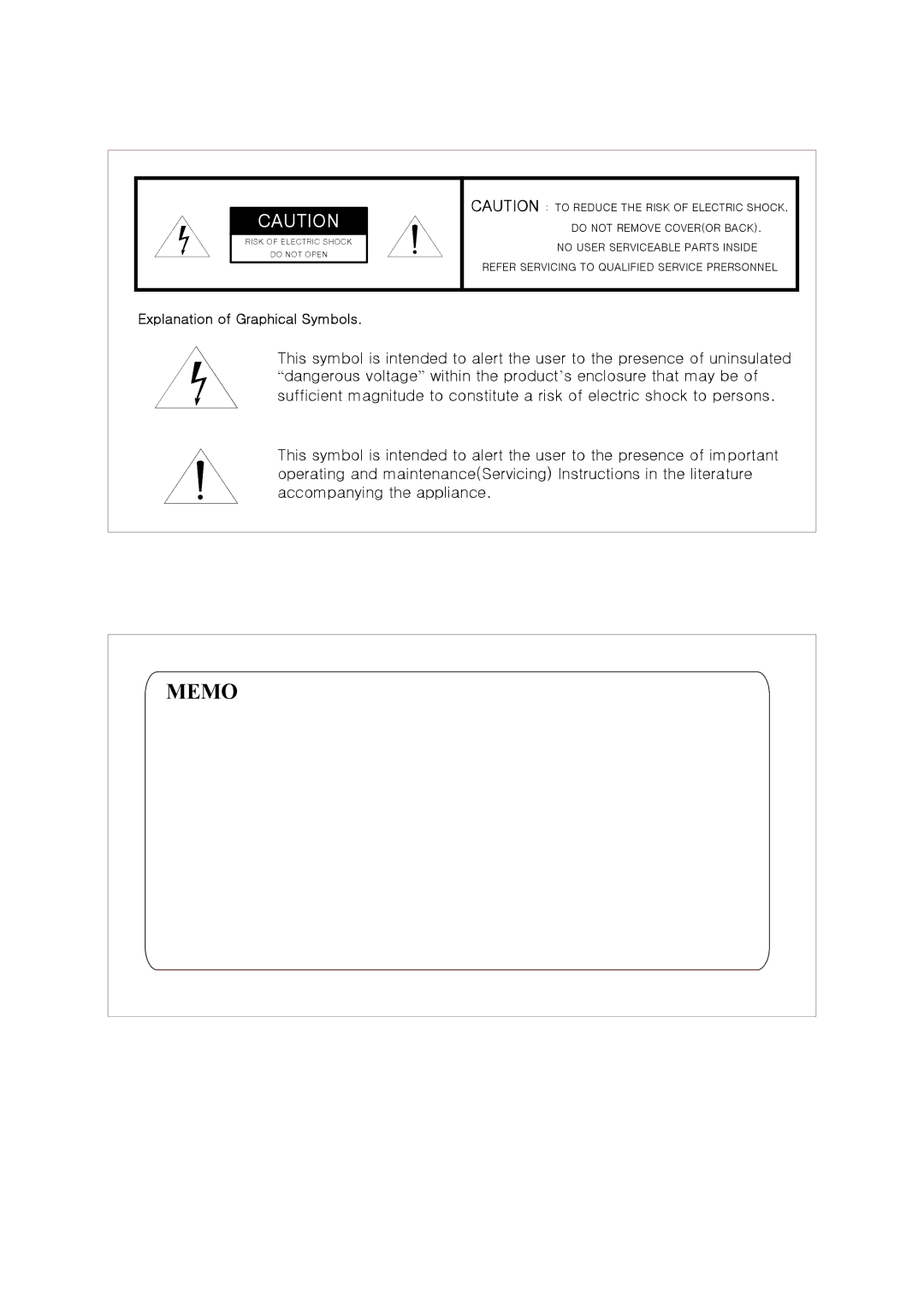 Honeywell GC-715N24, GC-715P24 operation manual Memo 