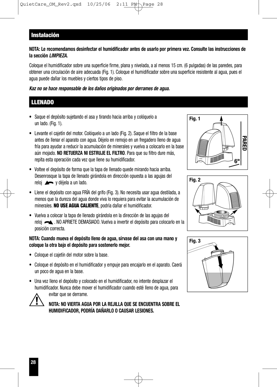 Honeywell HCM-635 Series, HCM-630 Series owner manual Instalación, Pared, Reloj, Posición correcta 