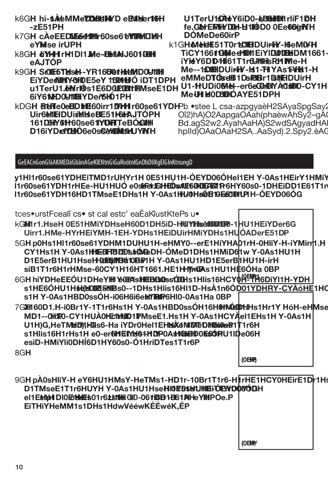 Honeywell HS1665 important safety instructions Fiche DE Sécurité Avec Fusible Modèles ETATS-UNIS Seulement 