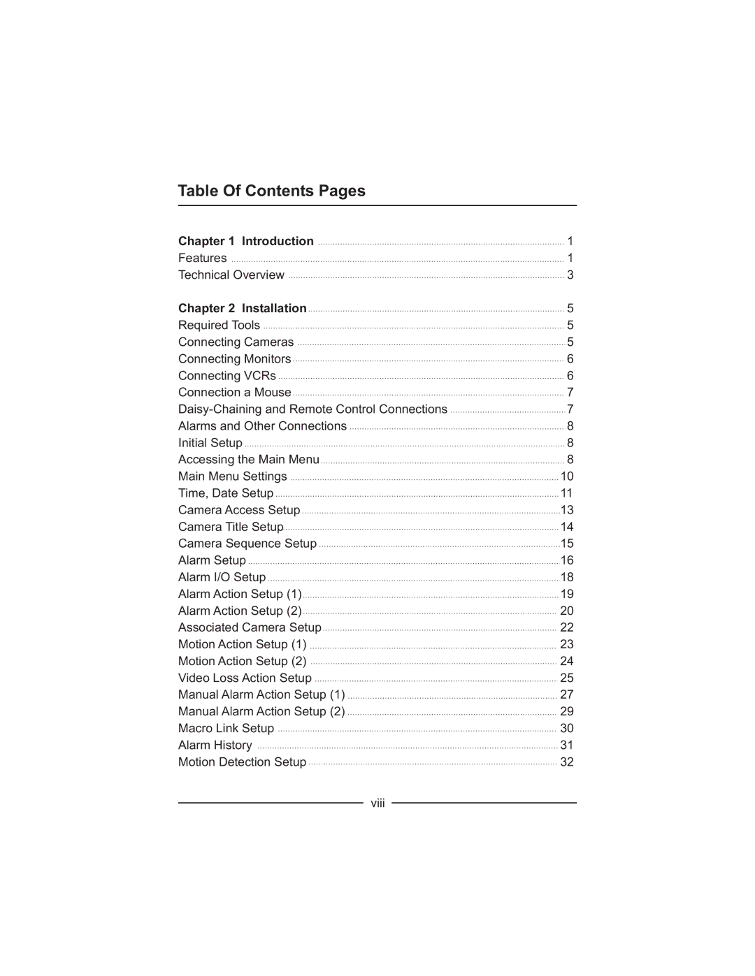 Honeywell HXMT9 / HXMT9X installation manual Table Of Contents Pages 