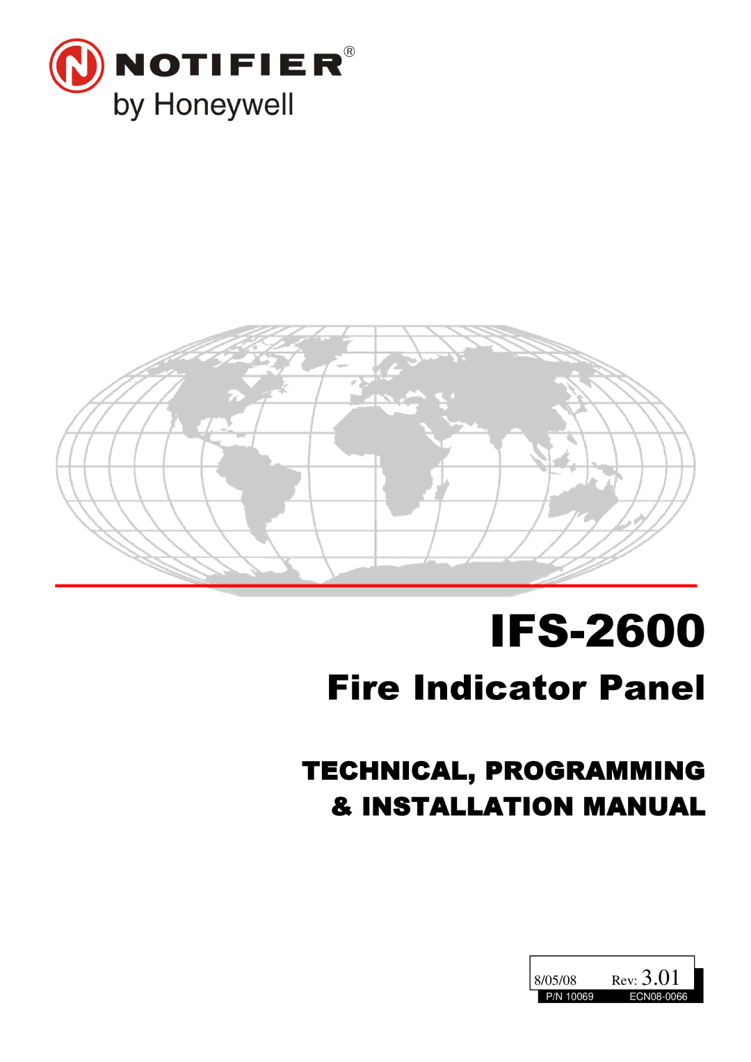 Honeywell IFS-2600 installation manual 