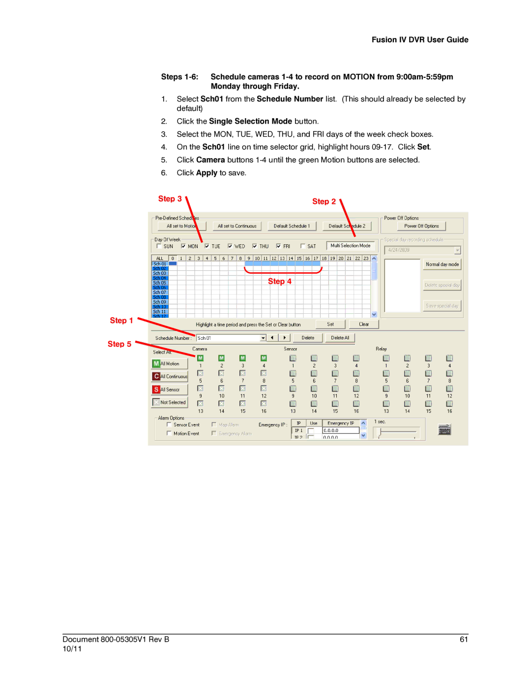 Honeywell IV REV B user manual Click the Single Selection Mode button, Step 