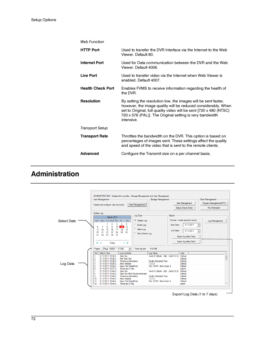 Honeywell IV REV B user manual Administration, Resolution 