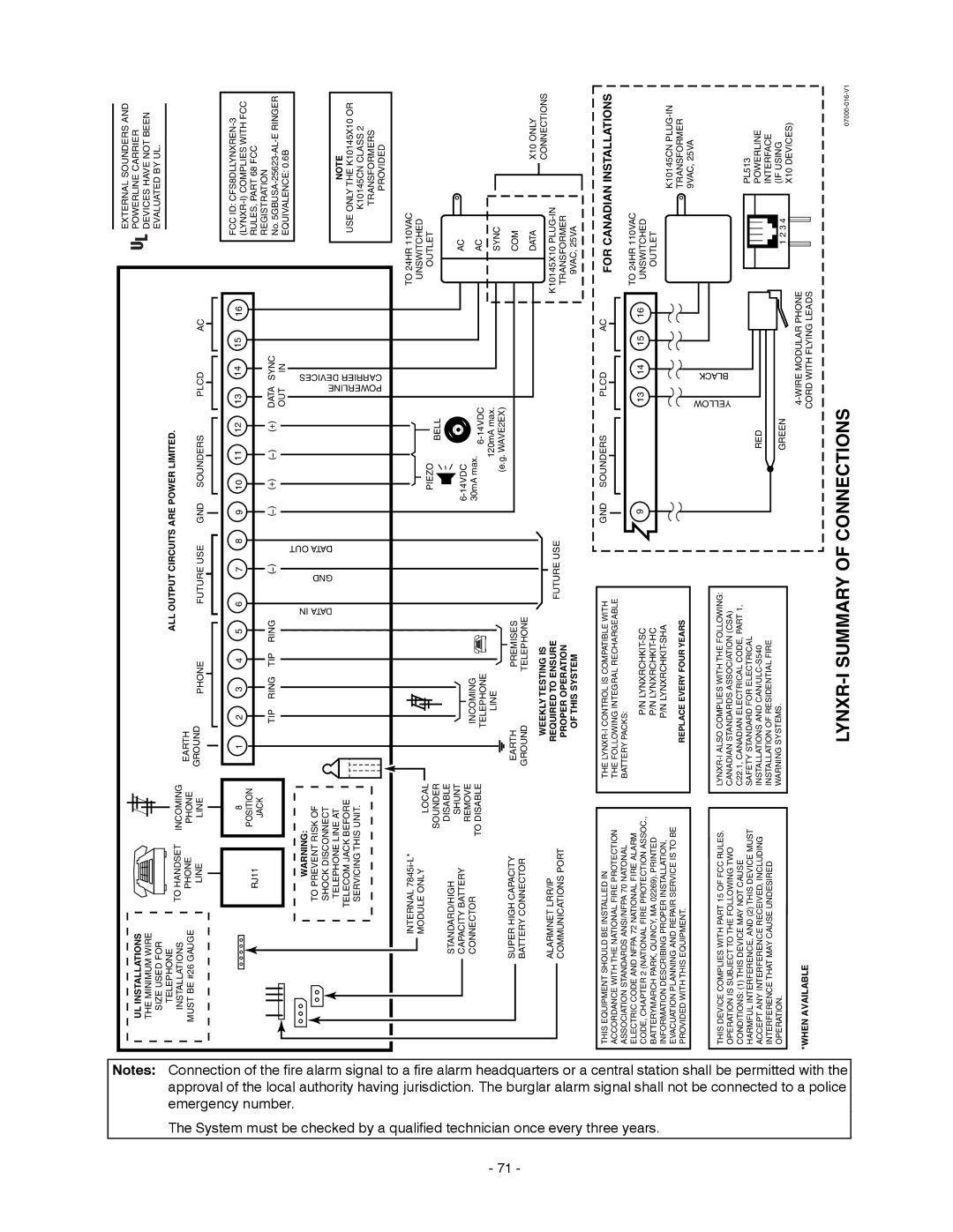 Honeywell K14114 3/06 Rev.B setup guide System, ALL Output Circuits are Power Limited 