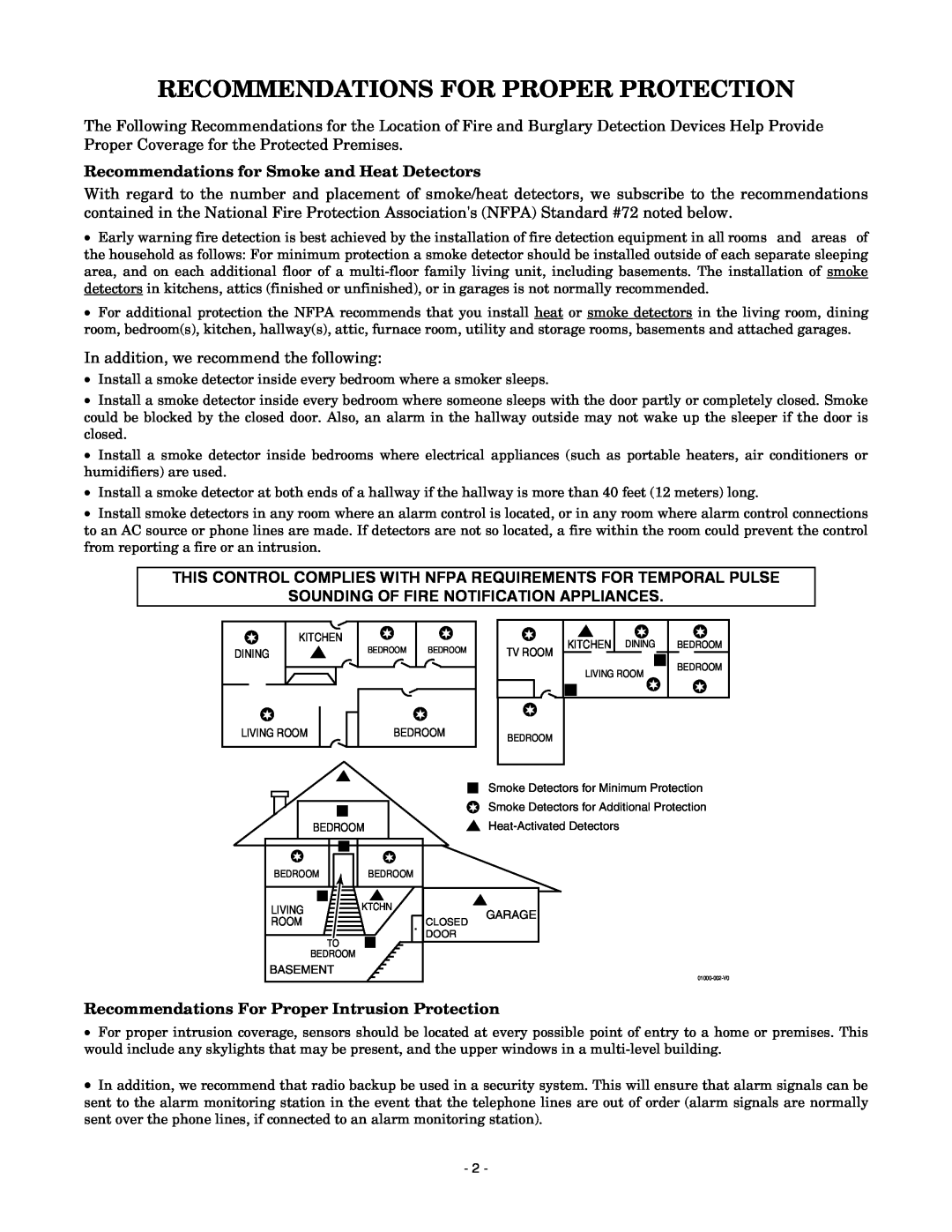 Honeywell K14114 3/06 Rev.B Recommendations for Smoke and Heat Detectors, Sounding Of Fire Notification Appliances 