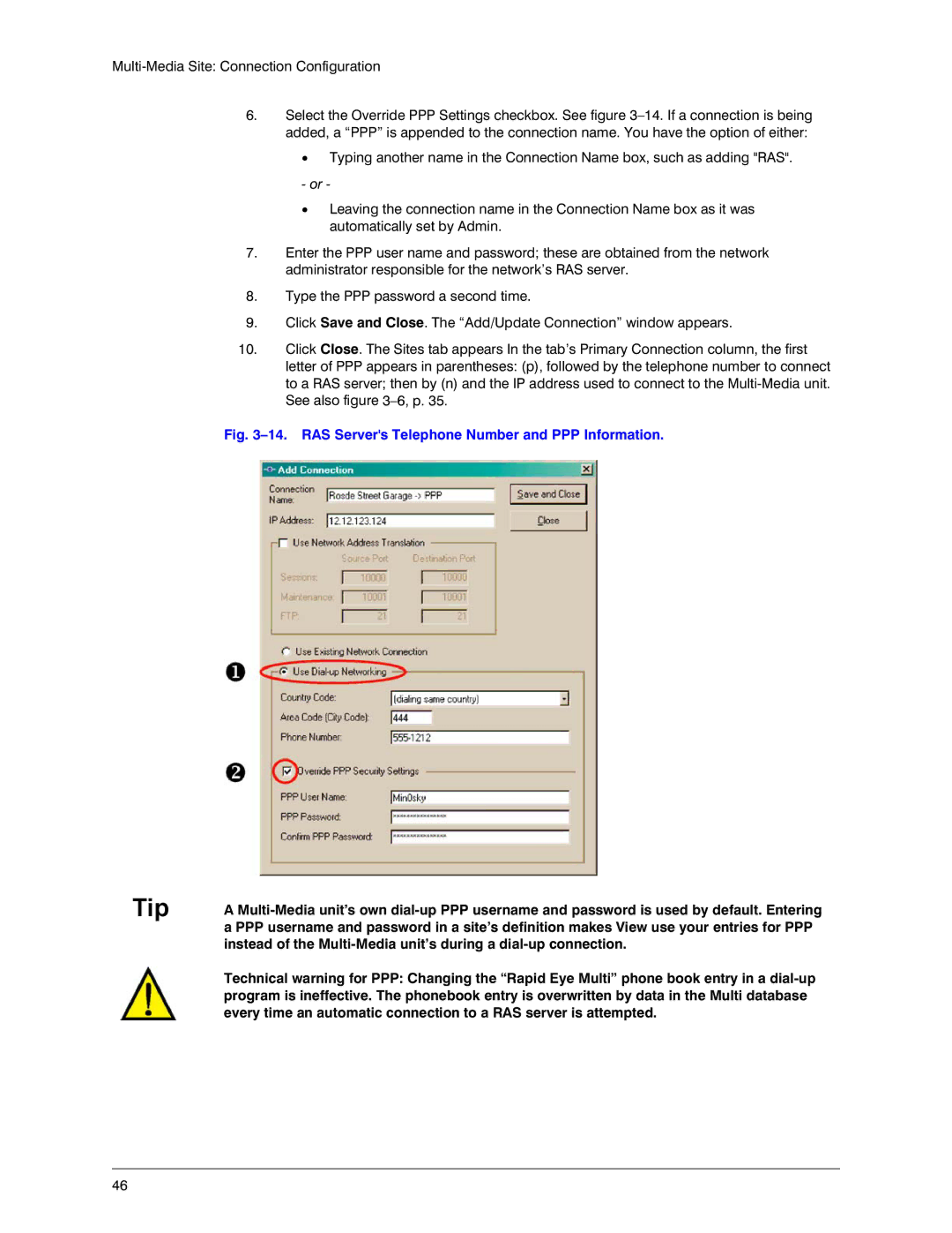 Honeywell K14392V1 manual RAS Servers Telephone Number and PPP Information 