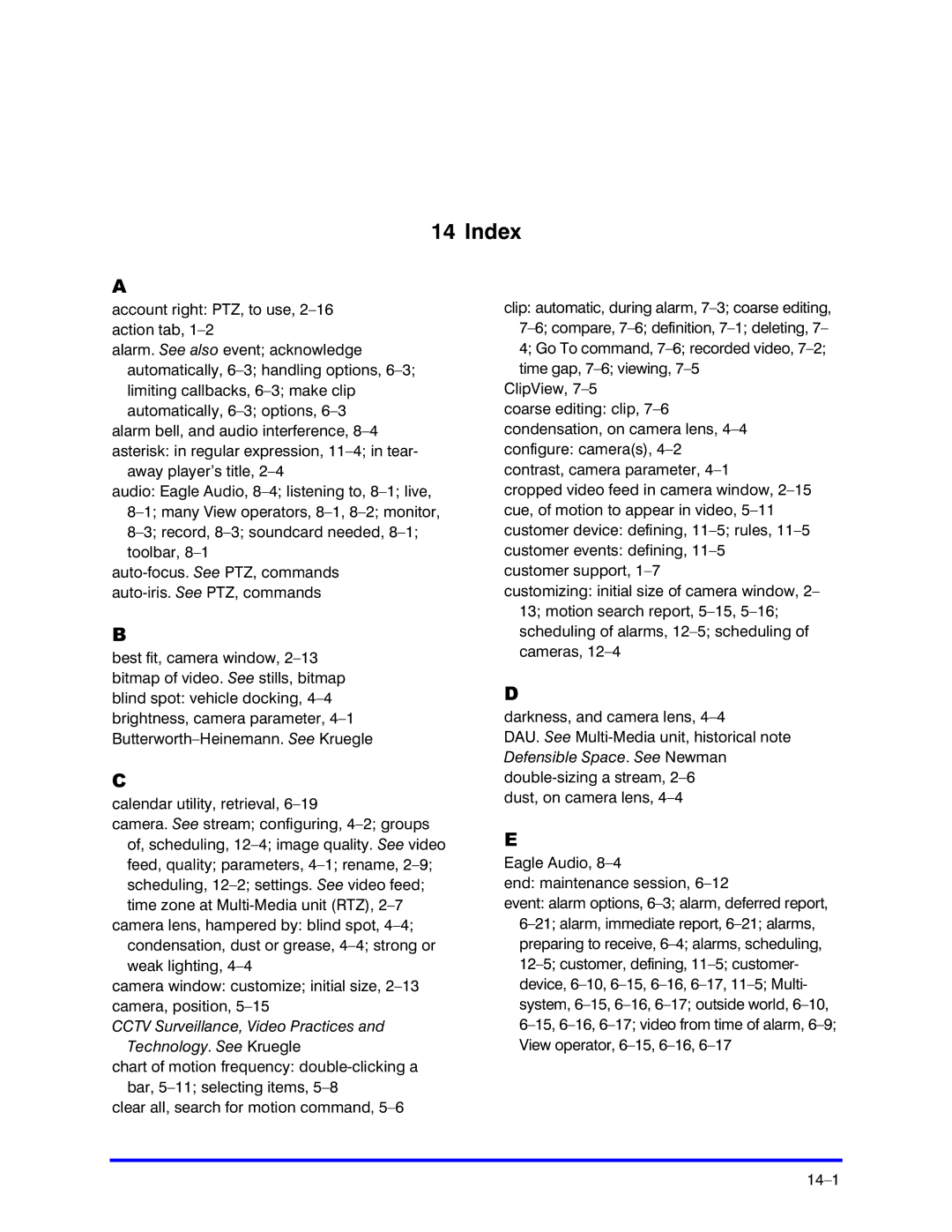 Honeywell K5404V9 manual Index 