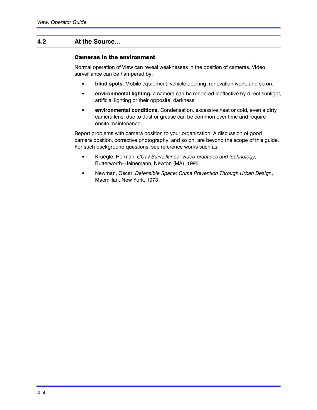 Honeywell K5404V9 manual At the Source…, Cameras in the environment 