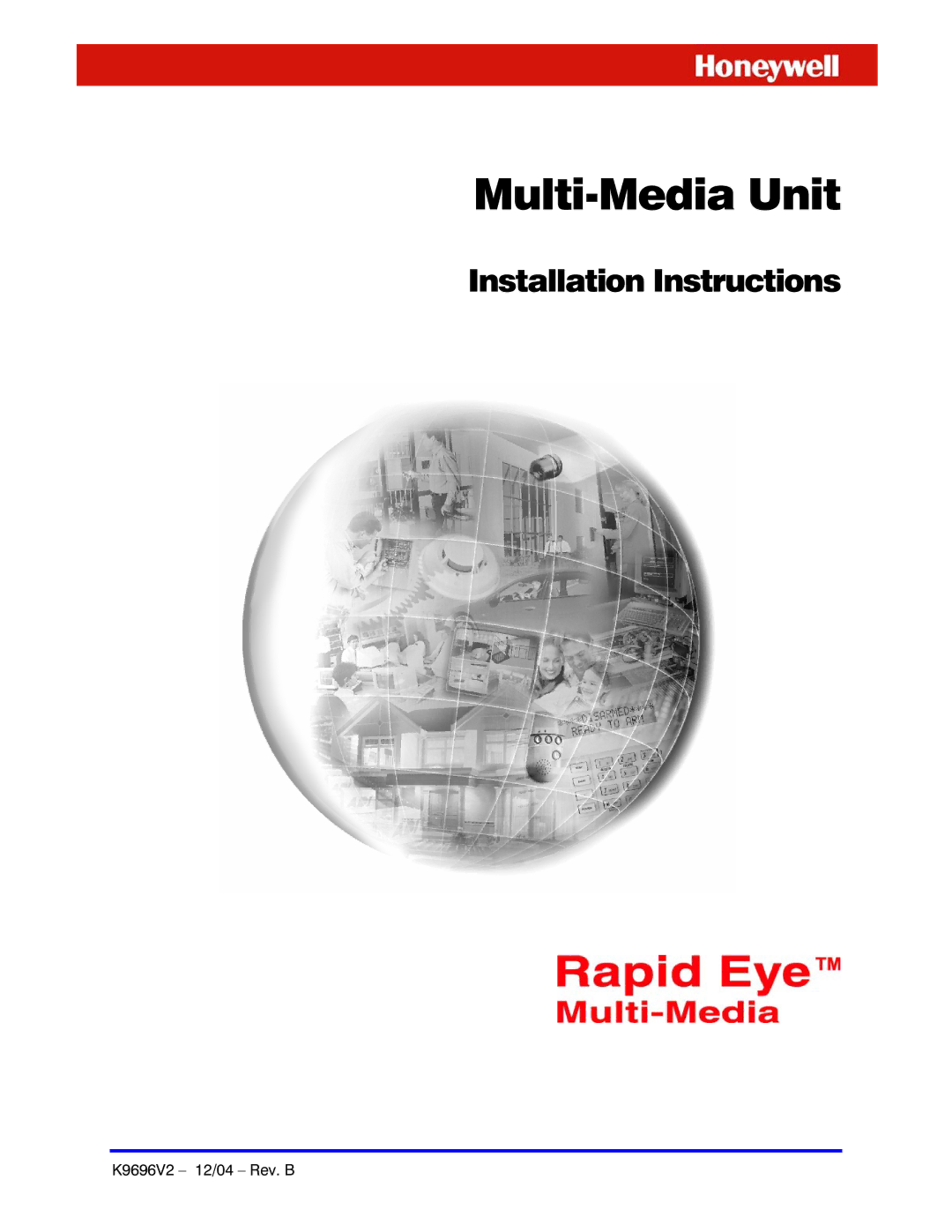 Honeywell K9696V2 installation instructions Multi-Media Unit 