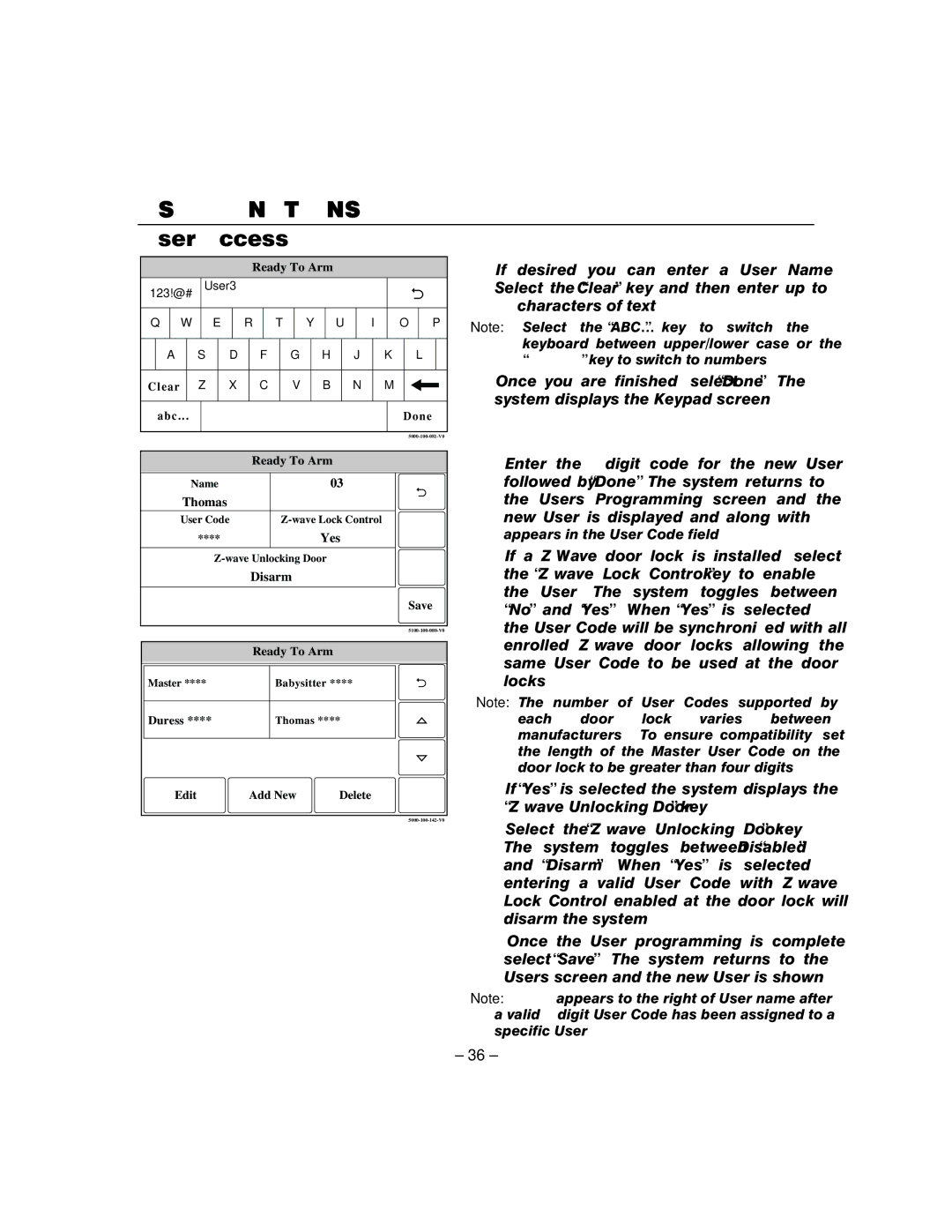 Honeywell L5100 manual User3 