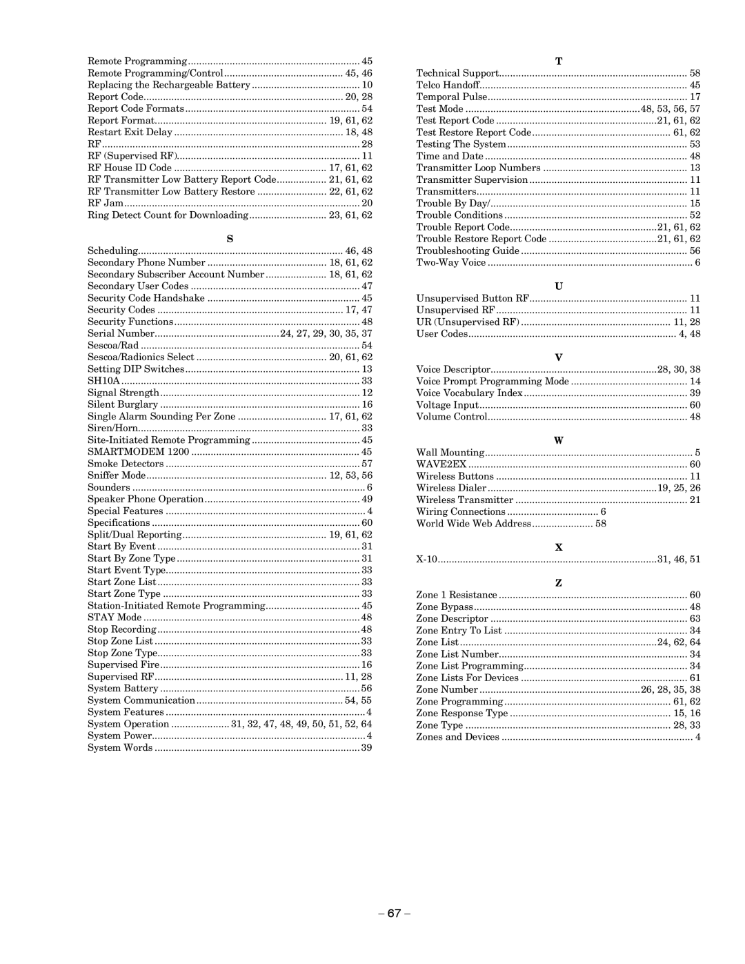 Honeywell LYNXR-EN, LYNXR Series setup guide Serial Number 