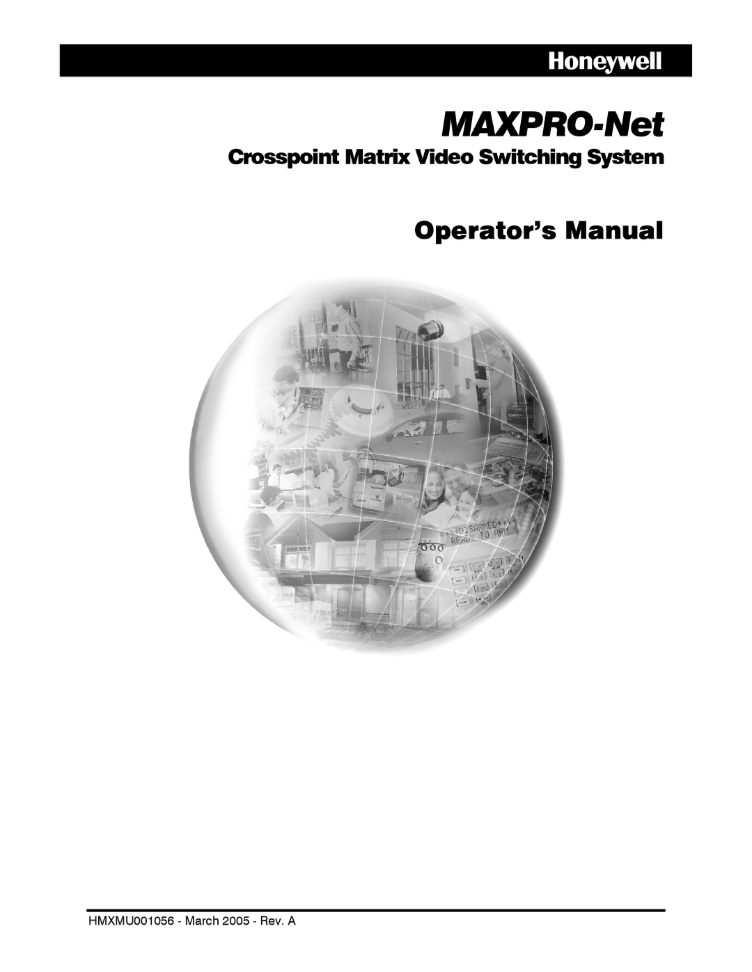 Honeywell MAXPRO-NET manual MAXPRO-Net 