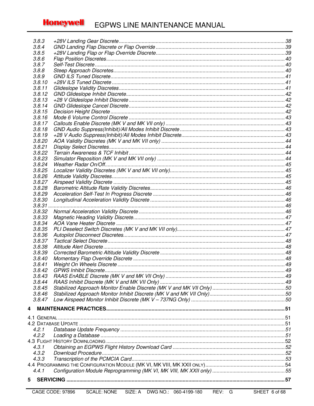 Honeywell MK VIII, MK XXII manual Maintenance Practices 