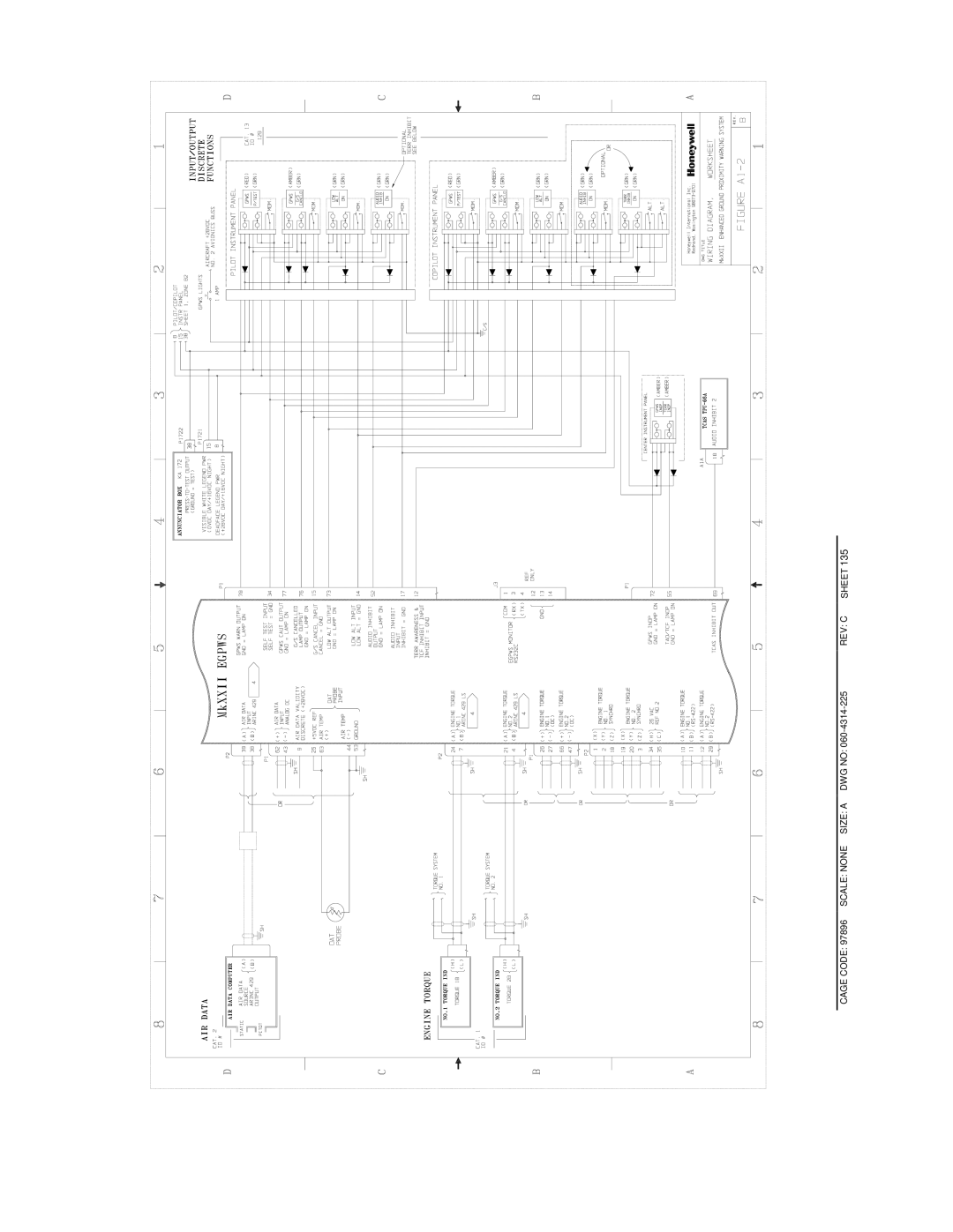 Honeywell MKXXII installation manual REV C Sheet 