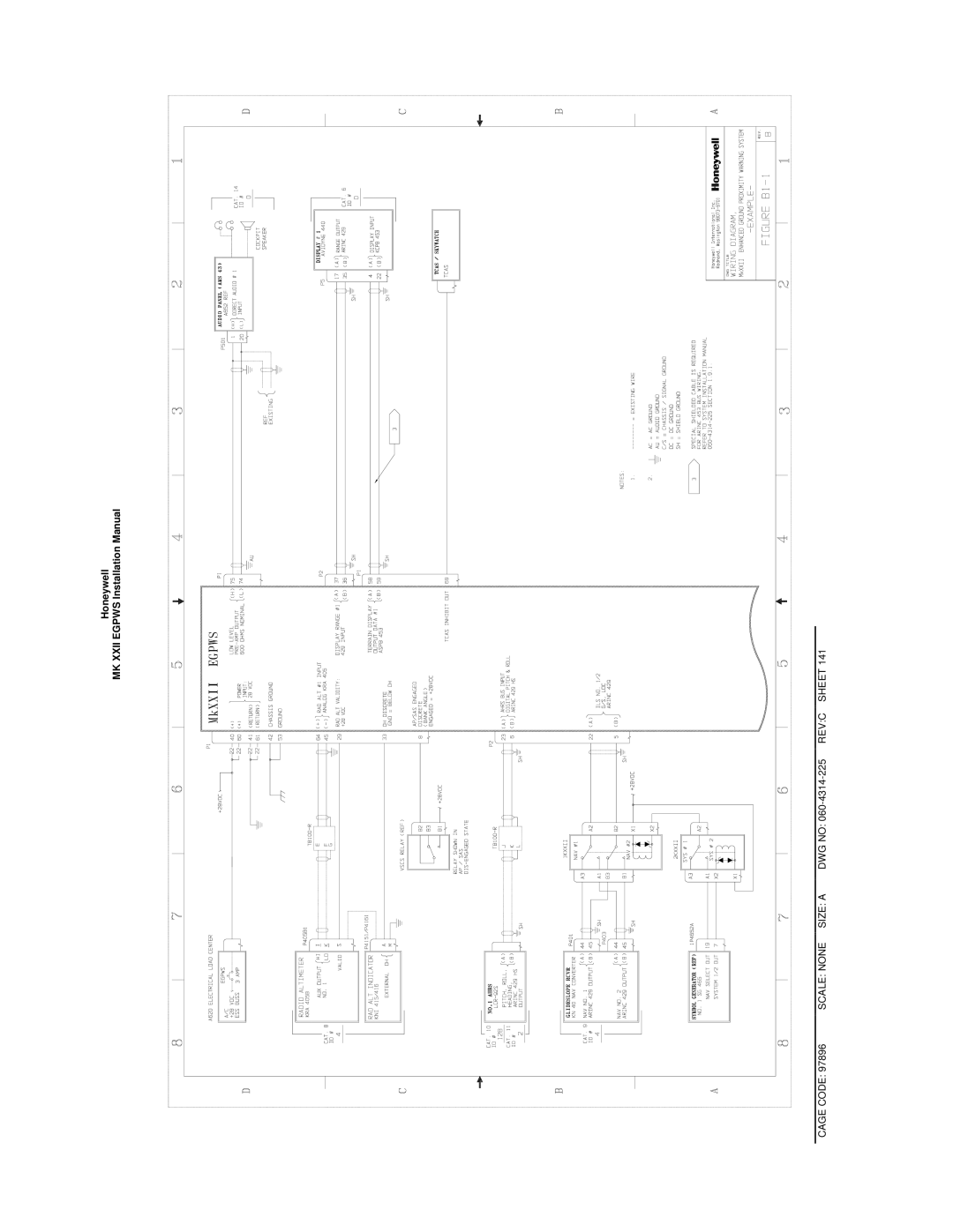 Honeywell MKXXII installation manual Honeywell MK Xxii Egpws Installation Manual 