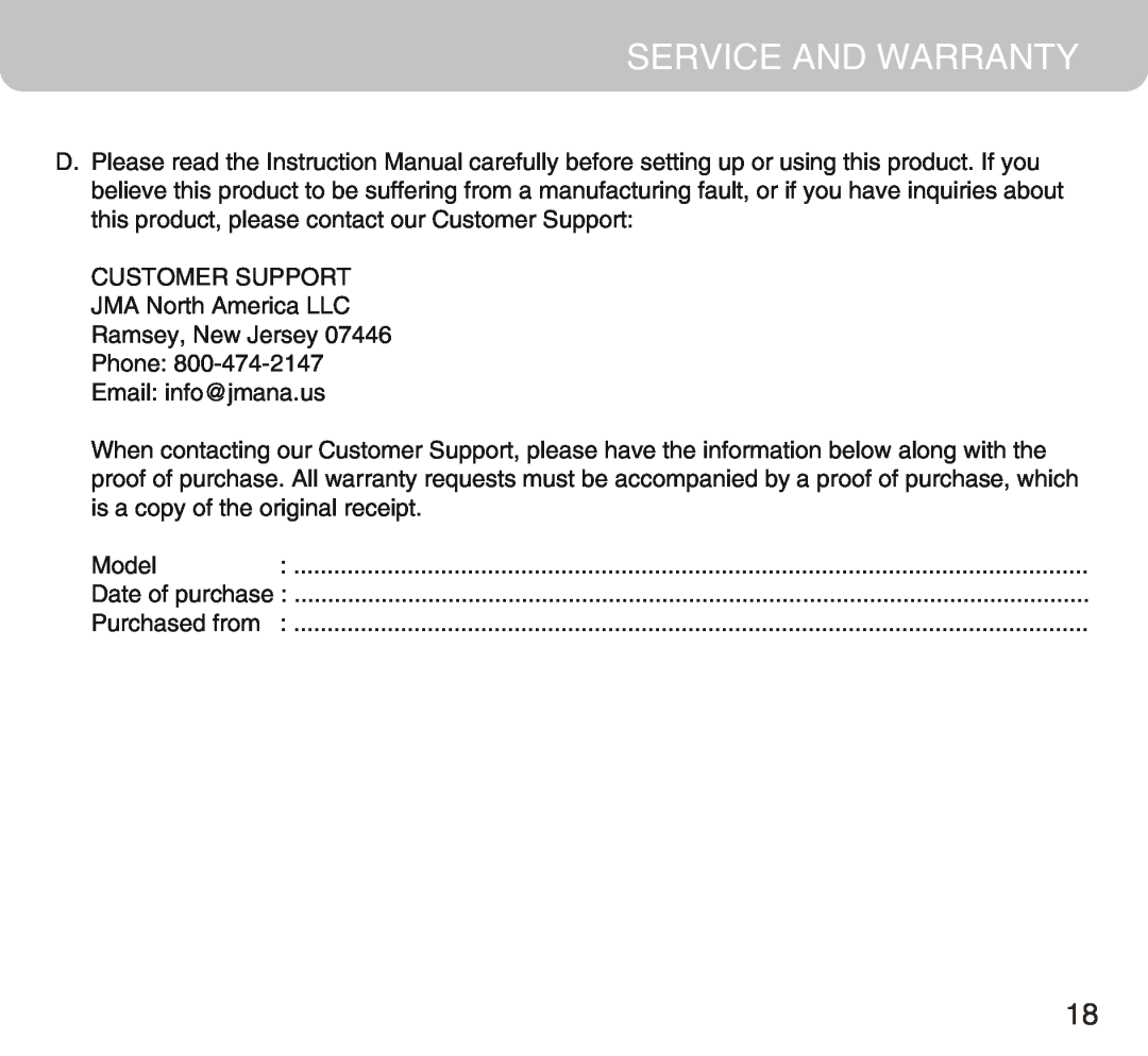 Honeywell MM14CHCS owner manual Service And Warranty, Model 