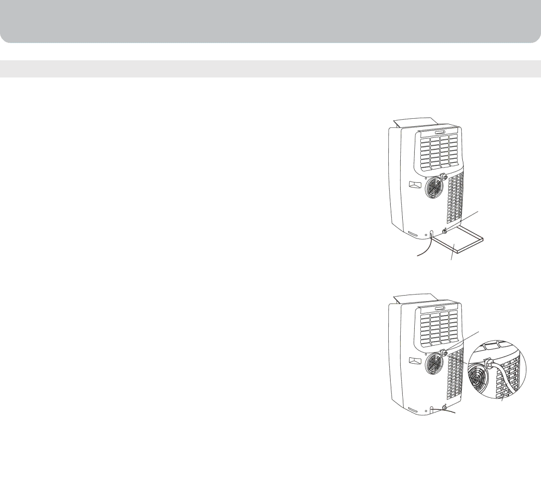 Honeywell MN12CES owner manual Water Condensation Drainage 