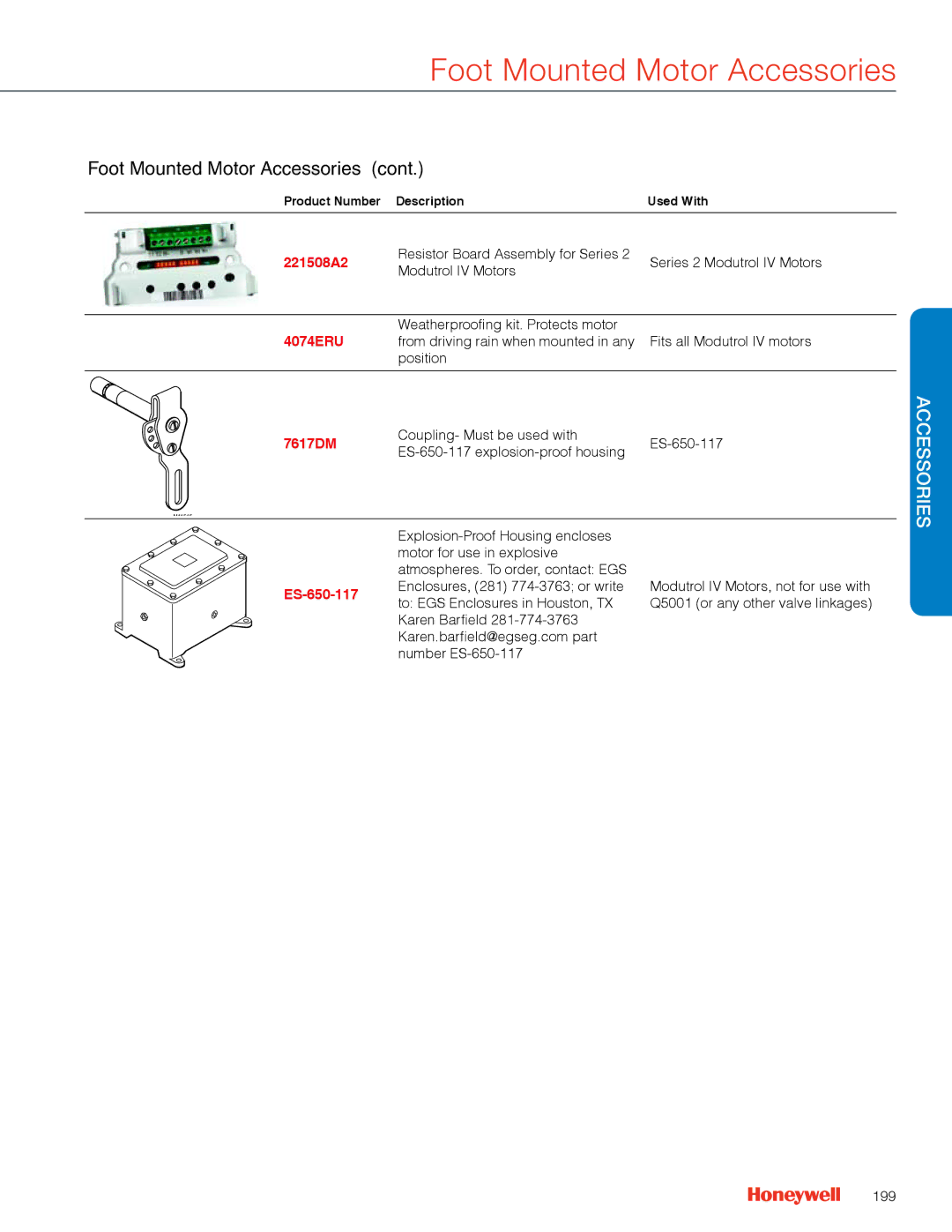 Honeywell MS4103 manual 221508A2, 4074ERU, 7617DM, ES-650-117 