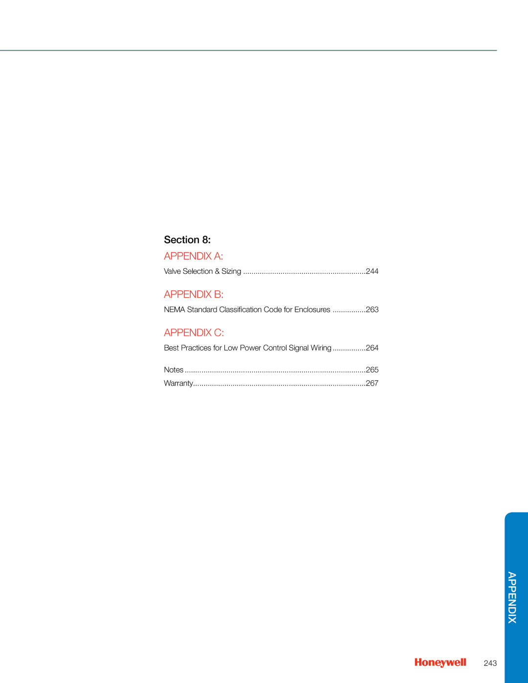 Honeywell MS4103 manual Section, 243 