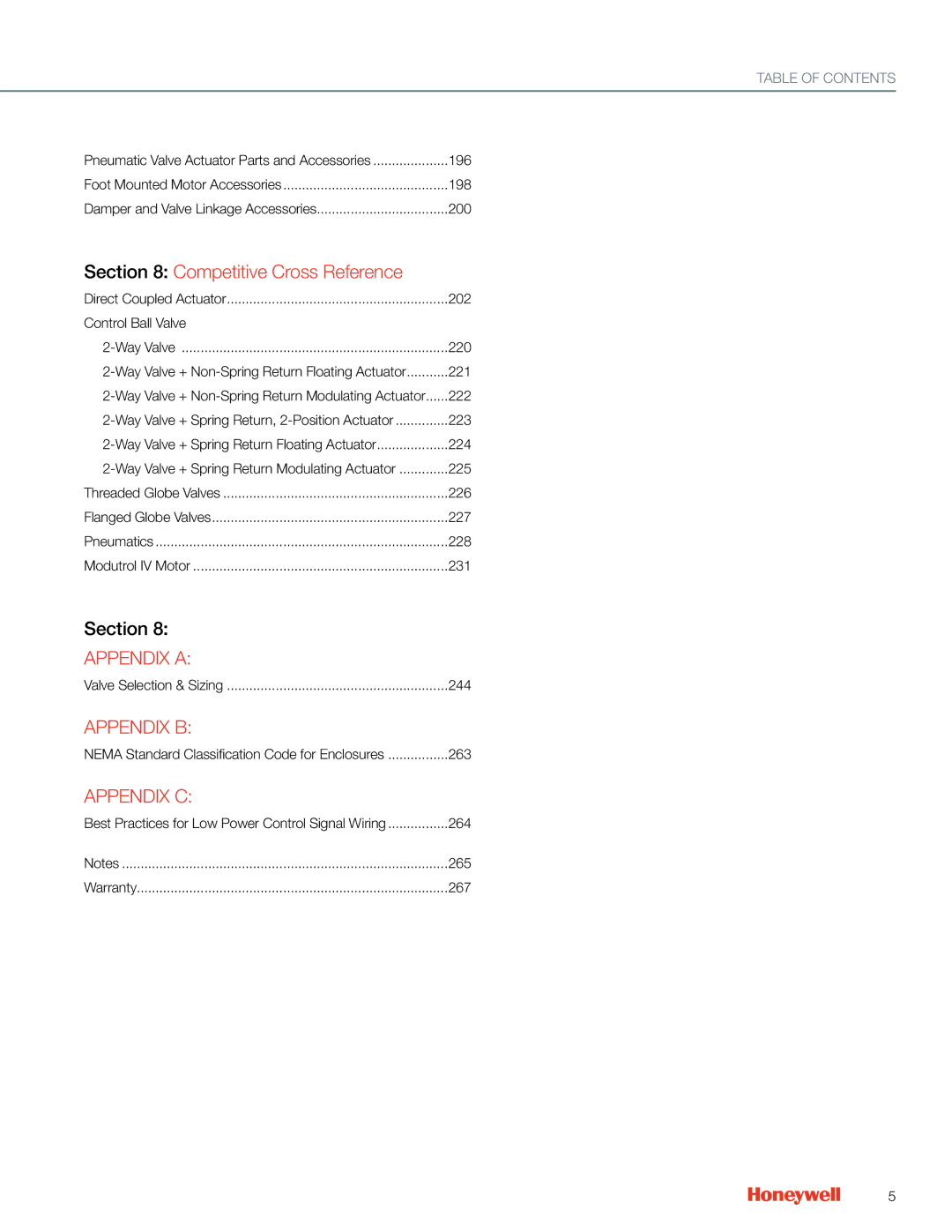 Honeywell MS4103 manual Section 