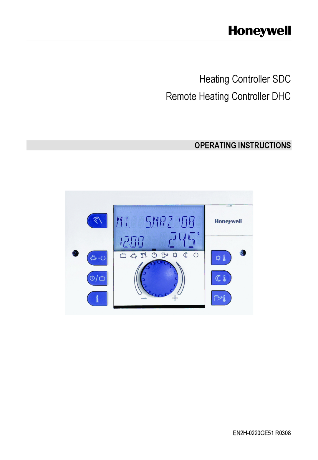 Honeywell manual Heating Controller SDC Remote Heating Controller DHC 