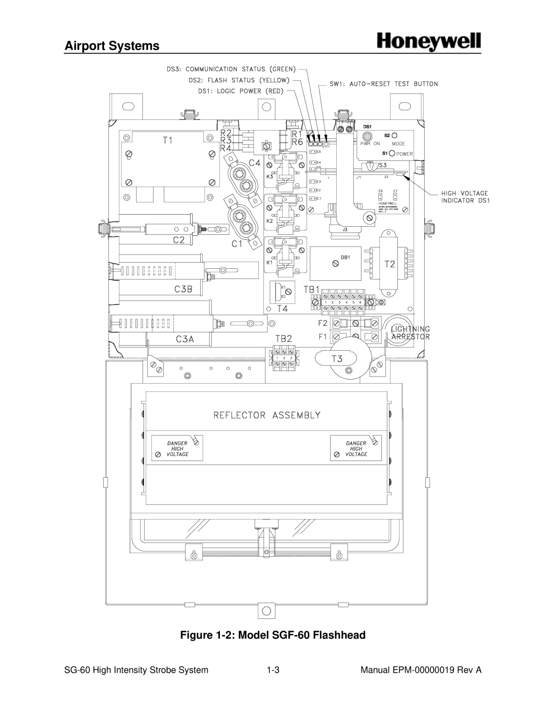 Honeywell SG-60 installation and operation guide Model SGF-60 Flashhead 